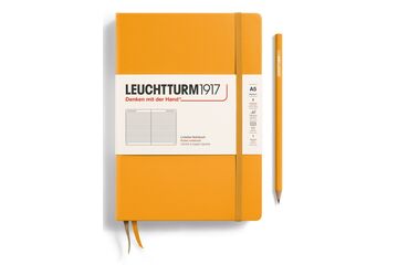 Leuchtturm 363388 Notizbuch A5 251 Blätter Orange
