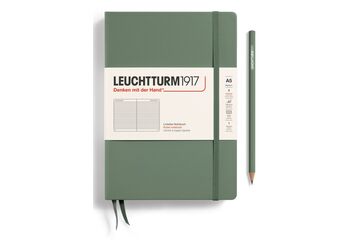 Leuchtturm 365490 Notizbuch A5 251 Blätter Olive
