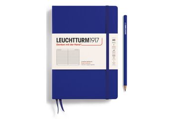 Leuchtturm 369793 Notizbuch A5 251 Blätter Blau