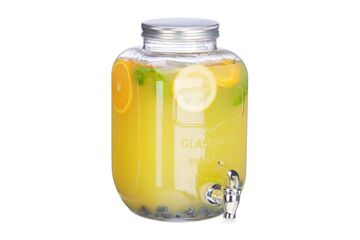 Relaxdays Getränkespender Retro 5 L