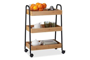 Relaxdays 4052025250034 Speisewagen