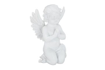 Relaxdays 10025665 Religiöse Gartenstatue Polyresin Weiß 1 Stück(e)