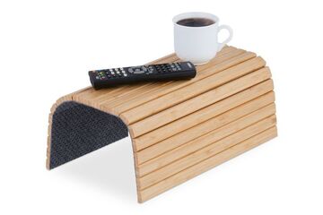 Relaxdays 4052025463229 Serviertablett Rechteck Holz