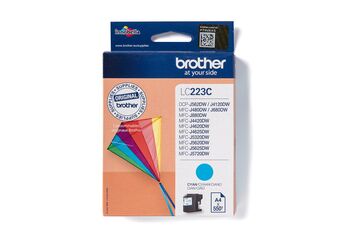 Brother LC223C Druckerpatrone 1 Stück(e) Original Cyan