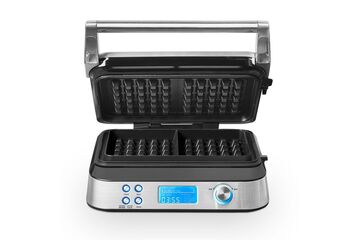 Gastroback Advanced Control 2 Waffel(n) 1600 W Schwarz, Silber