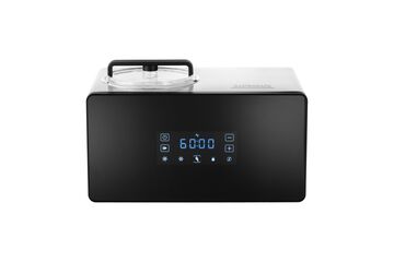 Gastroback Design Advanced Control Traditionelle Eismaschine 1,5 l 150 W Schwarz, Satinierter Stahl