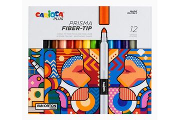 Carioca Prisma Marker 12 Stück(e) Fibre tip Mehrfarbig