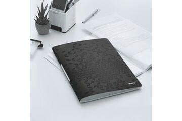 Leitz 46320095 Buch für Präsentationsfläche 40 Taschen A4, Farbe: Schwarz
