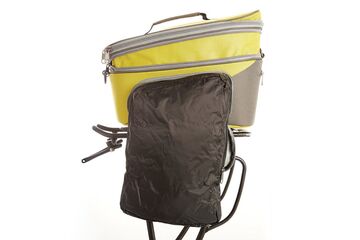 racktime Talis Plus Hinten Fahrradtasche 8 l Polyester Schwarz, Grau