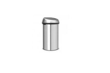 Brabantia Touch Bin 60 l Rund Edelstahl