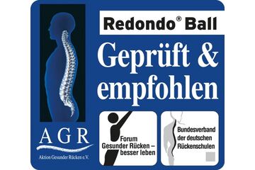 TOGU Redondo Ball Gymnastikball 18 cm Anthrazit Mini