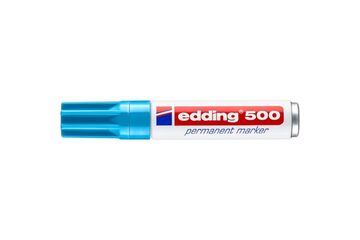 Edding 500 Permanent-Marker Meißel Hellblau 1 Stück(e)