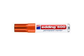 Edding 500 Permanent-Marker Meißel Orange 1 Stück(e)