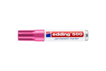 Edding 500 Permanent-Marker Meißel Pink 1 Stück(e)
