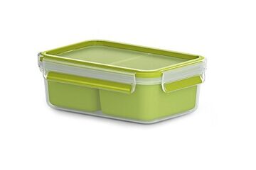 EMSA CLIP & GO Snackbox 1,0 L mit 2 Einsätzen