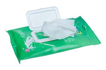 CREaCLEAN WET XL Einmal-Wischtusch Weiß