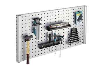 wolfcraft GmbH 3 Lochwand-Doppelhaken