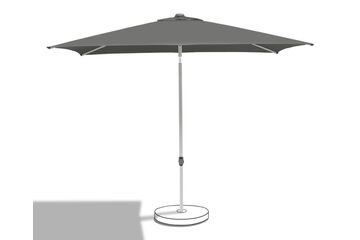Suncomfort by Glatz Pop UP Terrassenschirm Rechteck Grau, Steinfarbe, Farbe: Grau, Steinfarbe