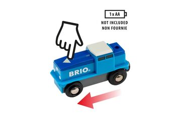 BRIO Blaue Batterie-Frachtlok