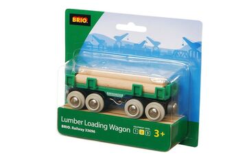 BRIO Langholzwagen