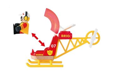 BRIO Feuerwehr-Hubschrauber