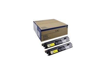 Brother TN-900YTWIN Tonerkartusche 2 Stück(e) Original Gelb