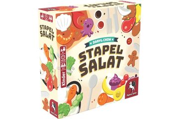 Pegasus Stapelsalat Stacked salad 20 min Brettspiel Bildend