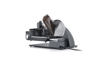 Graef SKS720 Schneidemaschine Elektro 170 W Schwarz, Grau, Eisen Metall, Farbe: Schwarz, Grau, Eisen