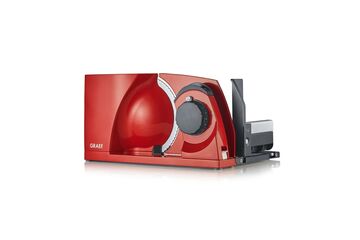 Graef MYtiny Schneidemaschine Elektro 170 W Schwarz, Rot Metall, Farbe: Schwarz, Rot