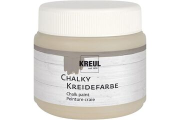 KREUL 75320 Bastel- & Hobby-Farbe Kreidefarbe 150 ml 1 Stück(e), Farbe: Nougat, Hellbraun, Silber, Weiß