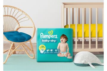 Pampers Baby-Dry 8700216227285 Wegwerfwindel Junge/Mädchen 3 34 Stück(e)