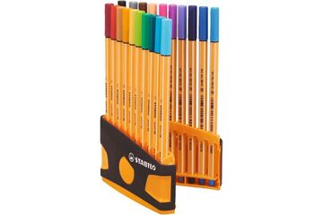 STABILO point 88 Fineliner Fein Mehrfarbig 20 Stück(e)