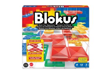 Mattel Games Blokus, Gesellschaftsspiel, Strategiespiel, Kinderspiel