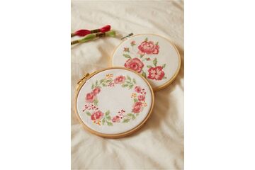 DMC BK1955 Stickmuster Blumen