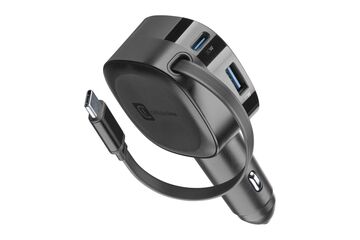 Cellularline Retractable Car Charger