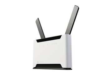 Mikrotik Chateau 5G R17 ax WLAN-Router Gigabit Ethernet Dual-Band (2,4 GHz/5 GHz) Schwarz, Grau