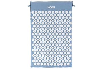 KOOR F01575 Massageauflage Blau, Farbe: Blau