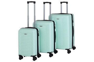 KOOR Manila Kofferset Harte Schale Mintfarbe 40 l Polypropylen (PP)