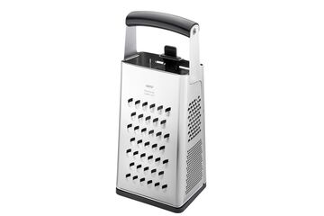 GEFU 10761 Handreibe/-spiralisierer Box Reibe Schwarz, Silber