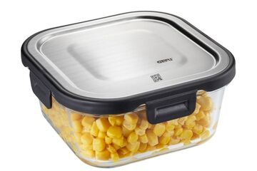GEFU MILO Rechteckig Container 0,8 l Grau, Transparent 1 Stück(e)