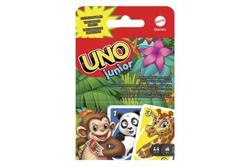 Mattel Games UNO Junior, Kartenspiel, Kinderspiel, Familienspiel