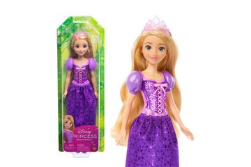 Disney Princess Disney Prinzessin-Spielzeug, Rapunzel-Modepuppe mit Accessoires