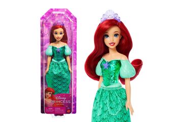 Disney Princess Disney Prinzessin-Spielzeug, Arielle-Modepuppe mit Accessoires