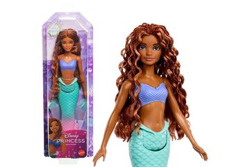 Disney Princess „Arielle, die Meerjungfrau“-Puppe mit glitzernder Flosse, inspiriert von „Arielle, die Meerjungfrau“ (Live-Action-Film)