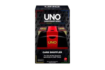 Mattel Games Automatischer Kartenmischer aus der UNO Championship-Reihe für UNO-Karten und Standard-Kartendecks