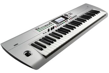 Korg i3 MIDI-Tastatur 61 Schlüssel USB Silber, Farbe: Silber