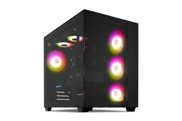 ERAZER Tank X15 (MD 340128) AMD Ryzen™ 7 7800X3D 32 GB DDR5-SDRAM 1 TB SSD NVIDIA GeForce RTX 5060 Ti Windows 11 Home Tower PC Schwarz