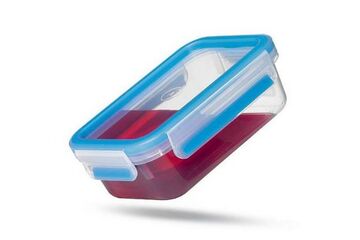 EMSA Clip & Close Rechteckig Box 0,55 l Blau, Transparent 1 Stück(e)