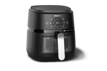 Philips 2000 series NA221/09 Fritteuse Einzelbild 4,2 l Eigenständig 1500 W Heißluftfritteuse Schwarz, Silber