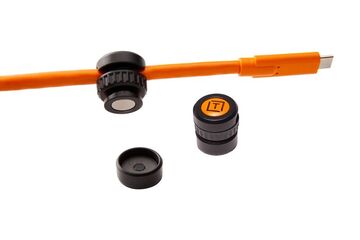 Tether Tools TetherGuard Cable Support 2 pack Tisch/Bank Kabelhalter Schwarz, Orange 2 Stück(e)